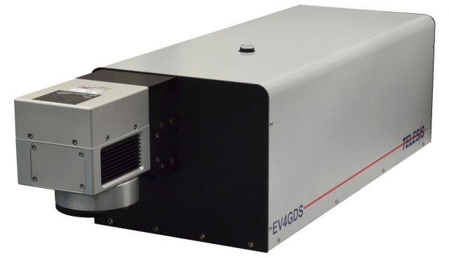 zelený laser